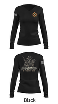 501st BSB, B Company 7979592 Women's Long Sleeve V-neck Shirt - 37
