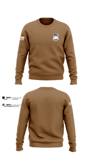 Crew Neck Sweatshirt, 998th Field Feeding, Army, Teamtime, Team time, sublimation, custom sports apparel, team uniforms, spirit wear, spiritwear, sports uniforms, custom shirts, team store, custom team store, fundraiser sports, apparel fundraiser