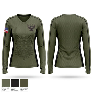 Womens Long Sleeve Vneck Shirt, St. Louis SRT, Police, Teamtime, Team time, sublimation, custom sports apparel, team uniforms, spirit wear, spiritwear, sports uniforms, custom shirts, team store, custom team store, fundraiser sports, apparel fundraiser