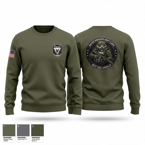 Crew Neck Sweatshirt, Saginaw Police Emergency Services Team, Police, Teamtime, Team time, sublimation, custom sports apparel, team uniforms, spirit wear, spiritwear, sports uniforms, custom shirts, team store, custom team store, fundraiser sports, apparel fundraiser