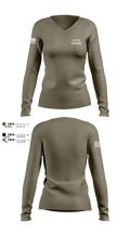 Elsie Fire Department 41046242 Women's Long Sleeve V-neck Shirt - 102