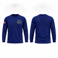 Forest Police Department Long Sleeve Performance Shirt - 1