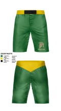 Auburn Trojan Wrestling 5731450 Fight Shorts - 1