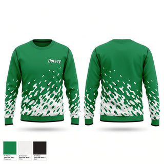 Crew Neck Sweatshirt, Dorsey, , Teamtime, Team time, sublimation, custom sports apparel, team uniforms, spirit wear, spiritwear, sports uniforms, custom shirts, team store, custom team store, fundraiser sports, apparel fundraiser