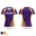 Lady Eagles Women's Short Sleeve V-neck Shirt - 1