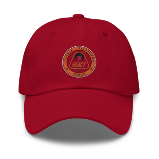 Harris/Galveston County REACT 98320427 Classic Dad Hat | Yupoong 6245CM
