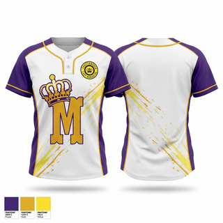Two Button Softball Jersey, Chattanooga Lady Monarchs, Softball, Teamtime, Team time, sublimation, custom sports apparel, team uniforms, spirit wear, spiritwear, sports uniforms, custom shirts, team store, custom team store, fundraiser sports, apparel fundraiser