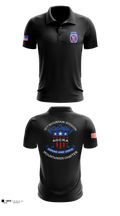 Mountaineer Chapter Adjutant General Regimental Association 84539798 Short Sleeve Performance Polo - 6
