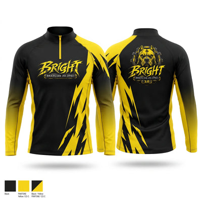 Bright Brazilian Jiu Jitsu Quarter Zip Jacket - 1