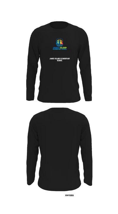 James Island Elementary School 89808231 Long Sleeve Performance Shirt 27