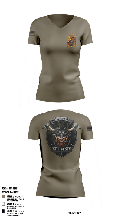 Battleborn Women's Short Sleeve V-neck Shirt - 2