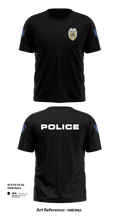Vincennes Police Department 76255219 Short Sleeve Performance Shirt - 1
