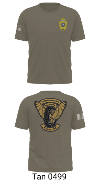 Old School Cotton Feel Shirt, Henderson County Motor Unit, Police, Teamtime, Team time, sublimation, custom sports apparel, team uniforms, spirit wear, spiritwear, sports uniforms, custom shirts, team store, custom team store, fundraiser sports, apparel fundraiser