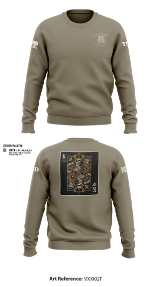Crew Neck Sweatshirt, EOD TEU 2, Navy, Teamtime, Team time, sublimation, custom sports apparel, team uniforms, spirit wear, spiritwear, sports uniforms, custom shirts, team store, custom team store, fundraiser sports, apparel fundraiser