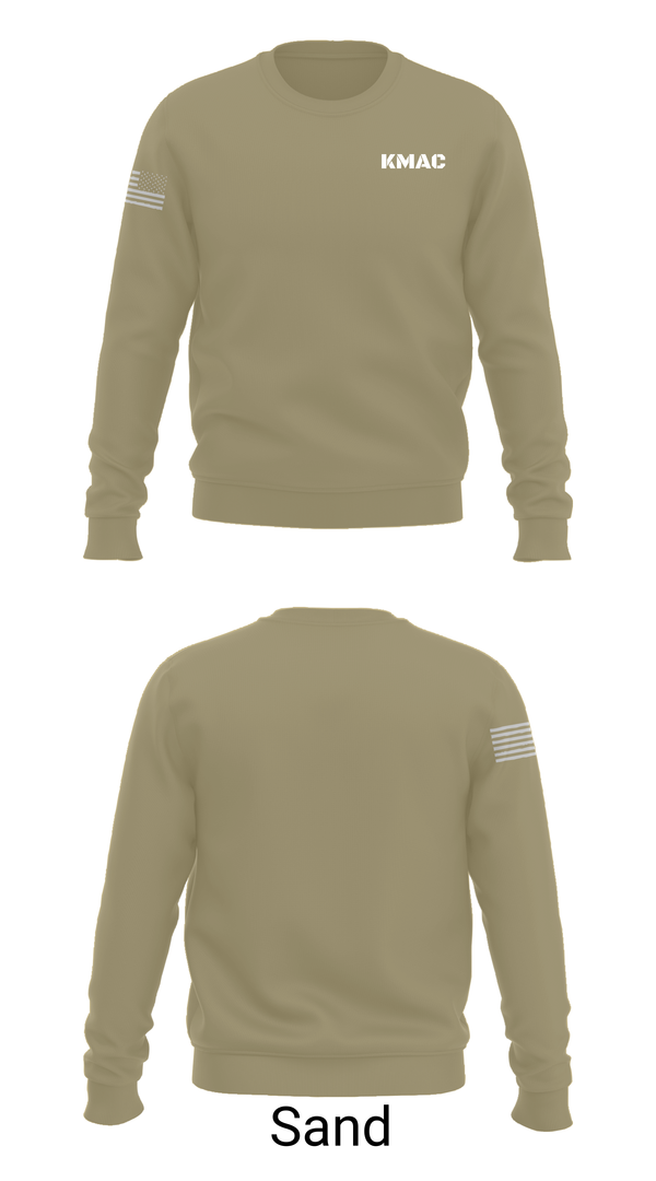 Crew Neck Sweatshirt, KMAC, , Teamtime, Team time, sublimation, custom sports apparel, team uniforms, spirit wear, spiritwear, sports uniforms, custom shirts, team store, custom team store, fundraiser sports, apparel fundraiser