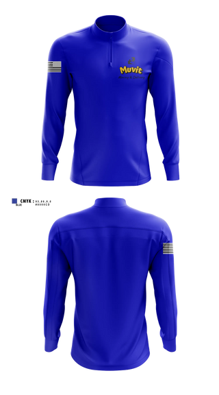Quarter Zip Jacket, Muvit, , Teamtime, Team time, sublimation, custom sports apparel, team uniforms, spirit wear, spiritwear, sports uniforms, custom shirts, team store, custom team store, fundraiser sports, apparel fundraiser