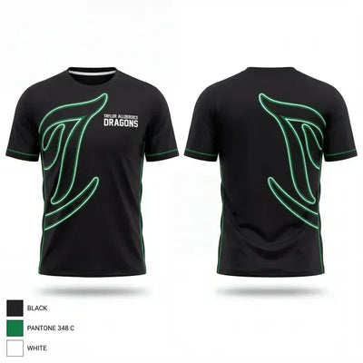 Taylor Allderdice Dragons 3922669 Short Sleeve Performance Shirt - 1