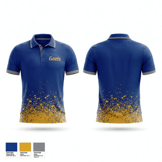 Short Sleeve Performance Polo, Gaels, Men's Soccer, Teamtime, Team time, sublimation, custom sports apparel, team uniforms, spirit wear, spiritwear, sports uniforms, custom shirts, team store, custom team store, fundraiser sports, apparel fundraiser
