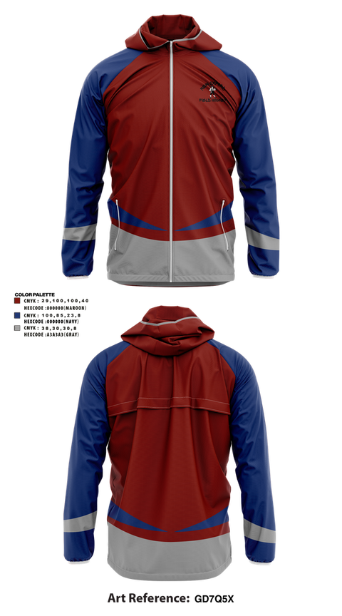 Windbreaker, New Oxford Field Hockey, Field Hockey, Teamtime, Team time, sublimation, custom sports apparel, team uniforms, spirit wear, spiritwear, sports uniforms, custom shirts, team store, custom team store, fundraiser sports, apparel fundraiser