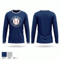 Indy Blue Sox Long Sleeve Performance Shirt 2
