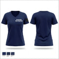 Breckenridge Police Department 48361541 Women's Short Sleeve V-neck Shirt - 1
