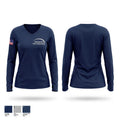 Rainbow City Police Department Women's Long Sleeve V-neck Shirt - 1