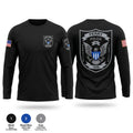 PERRY POLICE DEPARTMENT Long Sleeve Performance Shirt - 1