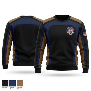 Crew Neck Sweatshirt, Fort Walton Beach Police Department, Police, Teamtime, Team time, sublimation, custom sports apparel, team uniforms, spirit wear, spiritwear, sports uniforms, custom shirts, team store, custom team store, fundraiser sports, apparel fundraiser