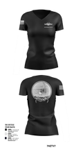 USS Jefferson City FCPOA Women's Short Sleeve V-neck Shirt - 3