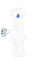Lady Chargers Volleyball 16962535 Women's Short Sleeve V-neck Shirt - 18
