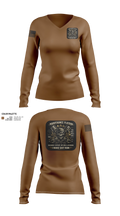 2/11 Women's Long Sleeve V-neck Shirt - 21