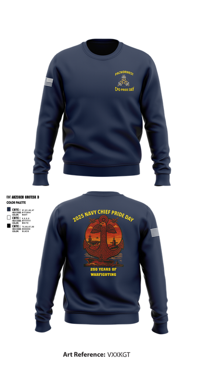 PNW CHIEFS 6578878 Crew Neck Sweatshirt - 2 (1)