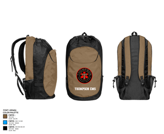 Gear Bag, Thompson EMS, , Teamtime, Team time, sublimation, custom sports apparel, team uniforms, spirit wear, spiritwear, sports uniforms, custom shirts, team store, custom team store, fundraiser sports, apparel fundraiser