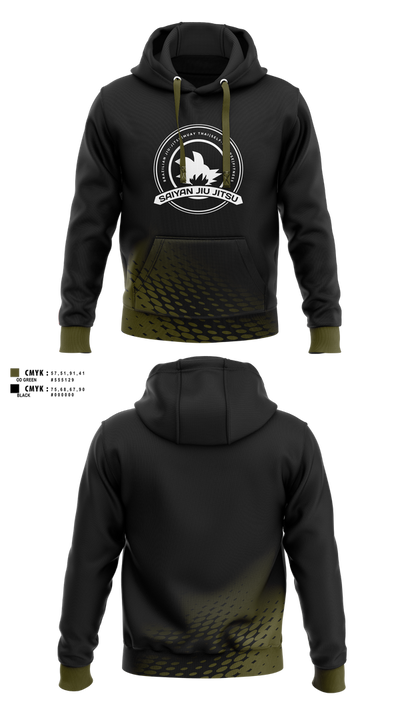 Saiyan Jiu Jitsu 46125139 Hoodie - 1