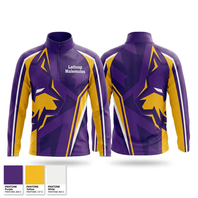 Lathrop Malemutes Quarter Zip Jacket - 1