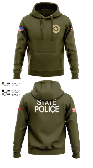 Hoodie, Texas Alcoholic Beverage Commission, Police, Teamtime, Team time, sublimation, custom sports apparel, team uniforms, spirit wear, spiritwear, sports uniforms, custom shirts, team store, custom team store, fundraiser sports, apparel fundraiser
