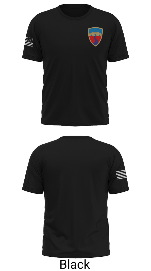 Short Sleeve Performance Shirt, HHC, 155th CSSB, Army, Teamtime, Team time, sublimation, custom sports apparel, team uniforms, spirit wear, spiritwear, sports uniforms, custom shirts, team store, custom team store, fundraiser sports, apparel fundraiser