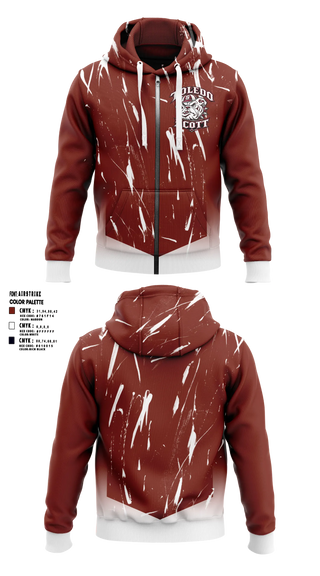 Scott High School Zip Hoodie - 6
