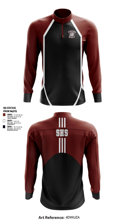 Scott High School Quarter Zip Jacket - 6