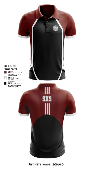 Scott High School Short Sleeve Performance Polo - 19