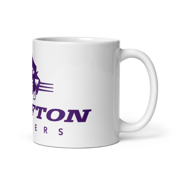 Bluffton University 87987155 White Glossy Mug - Small