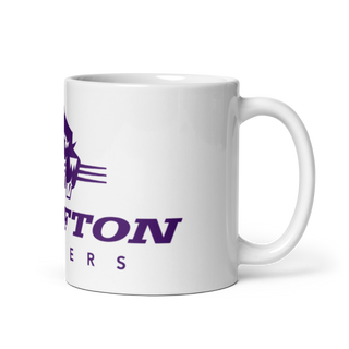 Bluffton University 87987155 White Glossy Mug - Large