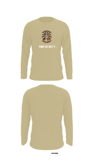 Long Sleeve Performance Shirt, VRM-30 DET V, Navy, Teamtime, Team time, sublimation, custom sports apparel, team uniforms, spirit wear, spiritwear, sports uniforms, custom shirts, team store, custom team store, fundraiser sports, apparel fundraiser