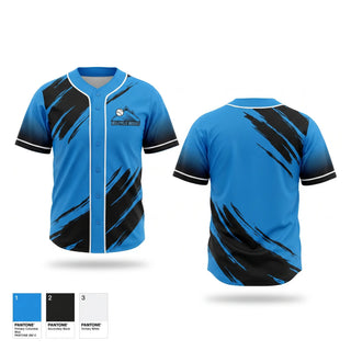 Full Button Baseball Jersey, Belleville Rockies, Baseball, Teamtime, Team time, sublimation, custom sports apparel, team uniforms, spirit wear, spiritwear, sports uniforms, custom shirts, team store, custom team store, fundraiser sports, apparel fundraiser