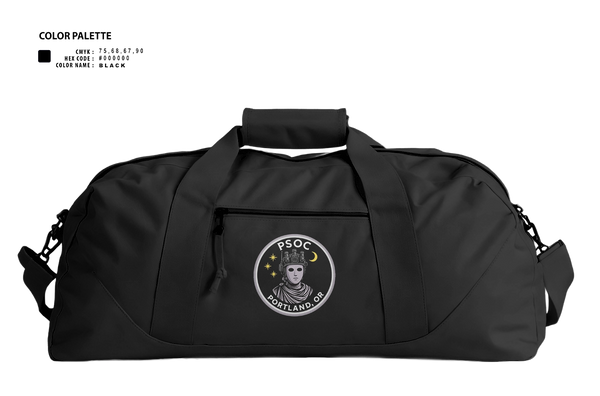Duffle Bag, PSOC, , Teamtime, Team time, sublimation, custom sports apparel, team uniforms, spirit wear, spiritwear, sports uniforms, custom shirts, team store, custom team store, fundraiser sports, apparel fundraiser