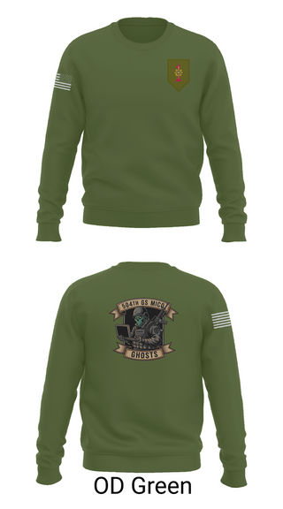 Crew Neck Sweatshirt, 504th GS MICO, , Teamtime, Team time, sublimation, custom sports apparel, team uniforms, spirit wear, spiritwear, sports uniforms, custom shirts, team store, custom team store, fundraiser sports, apparel fundraiser