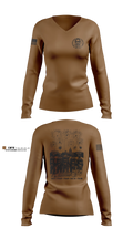 Team Hellkite Women's Long Sleeve V-neck Shirt - 6