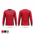 LVSA Boys Black 2017 16067811 Long Sleeve Performance Shirt 1