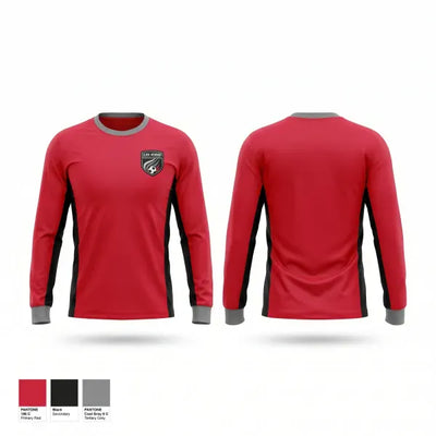 LVSA Boys Black 2017 16067811 Long Sleeve Performance Shirt 1