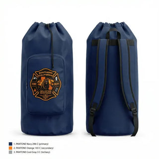 Gear Bag, SO-CAL WILDFIRE RESPONSE, Fire Department, Teamtime, Team time, sublimation, custom sports apparel, team uniforms, spirit wear, spiritwear, sports uniforms, custom shirts, team store, custom team store, fundraiser sports, apparel fundraiser